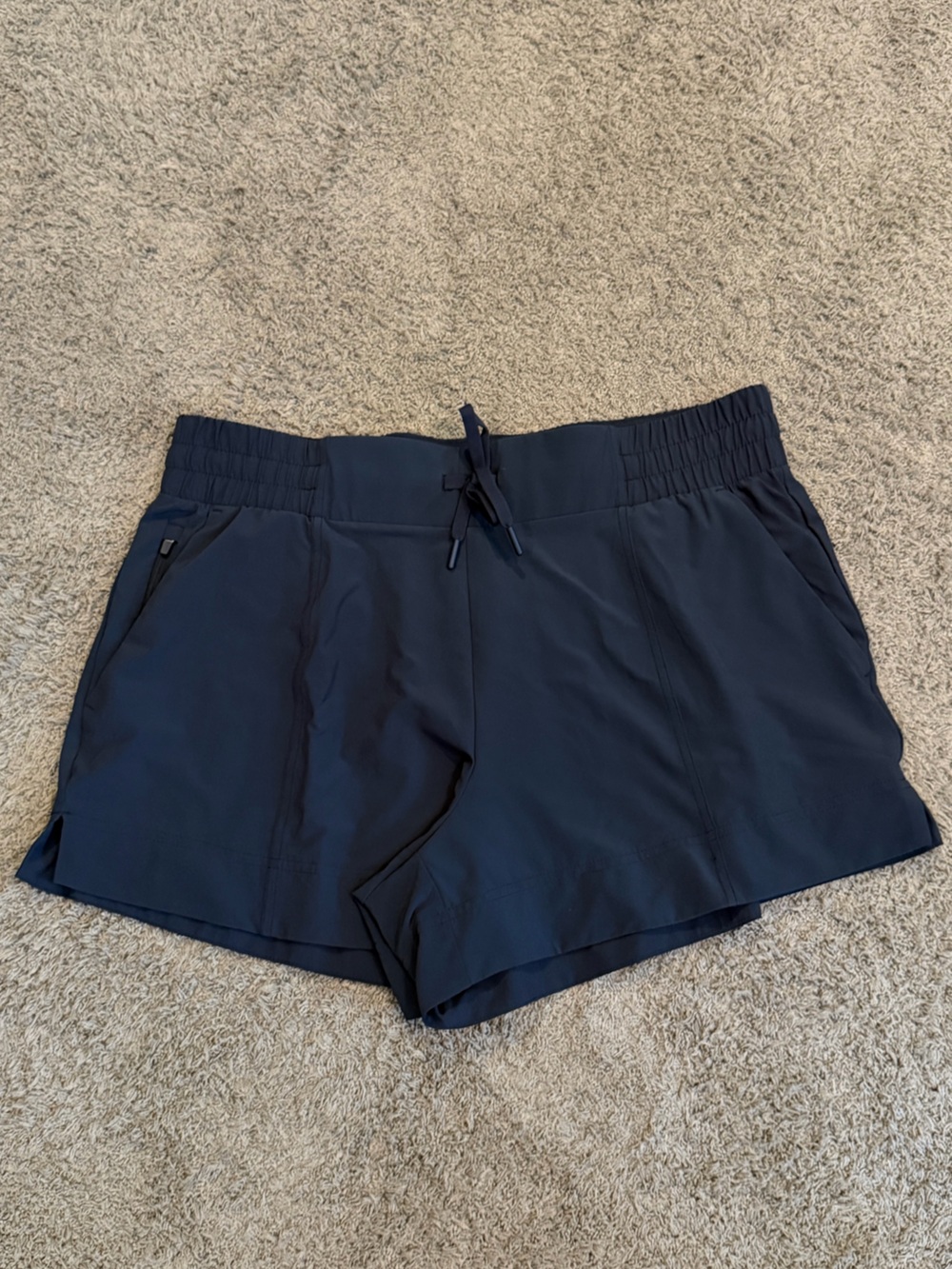 Women's Blue Athletic Shorts
